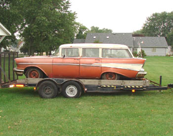 1957 Chevrolet 210 wagon Indiana barn find